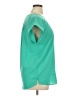Lands' End 100% Polyester Teal Short Sleeve Top Size 14 - photo 4