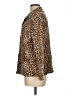 Chico's 100% Polyester Animal Print Gold Blazer Size Med (1) - photo 5