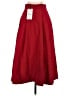 Zara 100% Polyester Solid Red Formal Skirt Size XS - photo 2