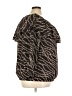 MICHAEL Michael Kors 100% Polyester Brown Long Sleeve Blouse Size 3X - photo 4