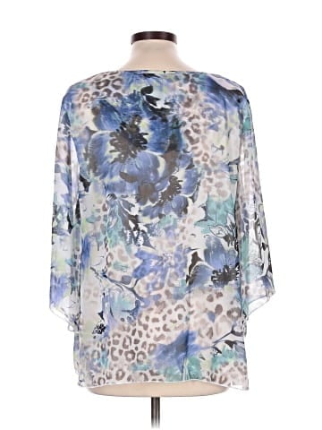 JM Collection 3/4 Sleeve Blouse (view 2)