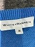 White + Warren Blue Pullover Sweater Size M - photo 7