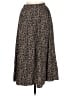 American Eagle Outfitters 100% Polyester Animal Print Brown Casual Skirt Size M - photo 1