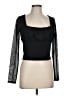 ASOS Design Black Long Sleeve Top Size 10 - photo 1