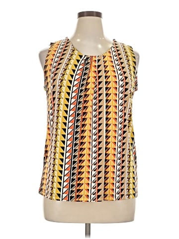 Anne Klein Sleeveless Blouse (view 1)