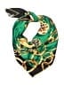 Carlisle 100% Silk Green Silk Scarf One size - photo 1