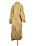 Topshop 100% Polyester Tan Yellow Trenchcoat Size 8 - photo 2
