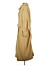Topshop 100% Polyester Tan Yellow Trenchcoat Size 8 - photo 5