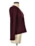 Etcetera Burgundy Long Sleeve Top Size S - photo 4