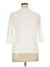 Talbots Ivory 3/4 Sleeve Button-Down Shirt Size X - photo 2