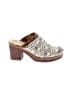 Korks Paisley Brown Ivory Mule/Clog Size 8 - photo 1