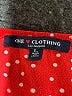 One Clothing Polka Dots Red Romper Size L - photo 4