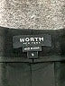 Worth New York Solid Black Wool Pants Size 8 - photo 4