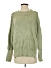 Miracle Solid Green Pullover Sweater Size S - photo 1