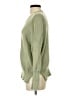 Miracle Solid Green Pullover Sweater Size S - photo 5