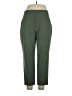Athleta Solid Green Dress Pants Size 14 (petite) - photo 1