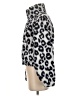 Aqua 100% Polyester Animal Print Black Silver Turtleneck Sweater Size XS - photo 5