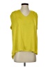 Tyche 100% Polyester Yellow Sleeveless Blouse Size S - photo 1
