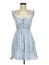 Altar'd State 100% Polyester Hearts Blue Casual Dress Size M - photo 1