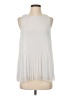 Halogen 100% Polyester Silver Sleeveless Blouse Size S - photo 1