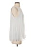 Halogen 100% Polyester Silver Sleeveless Blouse Size S - photo 4