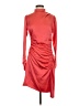 A.L.C. 100% Polyester Red Cocktail Dress Size 4 - photo 1