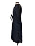 Zara Basic Polka Dots Blue Casual Dress Size XS - photo 5