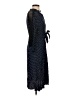 Zara Basic Polka Dots Blue Casual Dress Size XS - photo 4