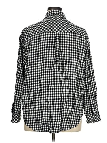 Lane Bryant Long Sleeve Button-Down Shirt (view 2)
