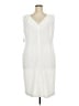 Maya Brooke White Casual Dress Size 20 - photo 2