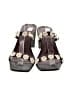 STAUD Burgundy Sandals Size EU 40 - photo 2