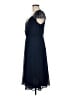 ASOS 100% Polyester Blue Cocktail Dress Size 6 - photo 5