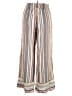 Express Stripes Ivory Casual Pants Size L - photo 2