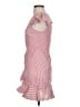 Parker Checkered-gingham Red Cocktail Dress Size 0 - photo 5