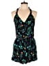 Boom Boom Jeans Tropical Blue Black Romper Size M - photo 1