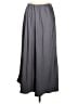 OAK + FORT 100% Polyester Solid Gray Casual Skirt Size L - photo 1