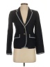 J.Crew Collection 100% Linen Black Blazer Size 00 - photo 1