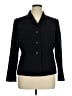 Kasper 100% Polyester Black Blazer Size 16 Petite - photo 1