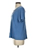 Wildfox 100% Cotton Blue Short Sleeve Top Size XS - photo 5
