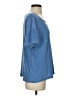 Wildfox 100% Cotton Blue Short Sleeve Top Size XS - photo 4