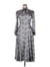 CO 100% Silk Gray Casual Dress Size XL - photo 1