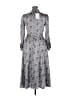 CO 100% Silk Gray Casual Dress Size XL - photo 2