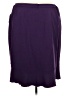 Le Suit Solid Purple Formal Skirt Size 20 - photo 2