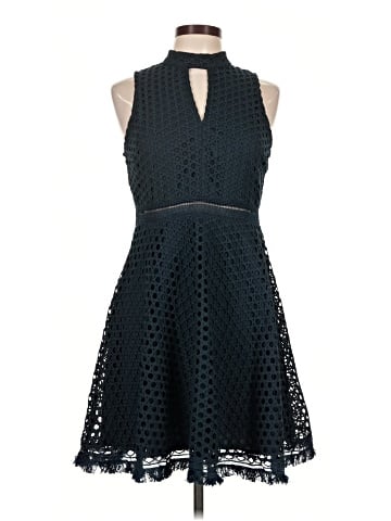Aqua Cocktail Dress (view 1)