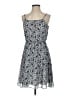 Ann Taylor LOFT 100% Polyester Paisley Blue Casual Dress Size S - photo 1