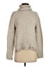LINE Tweed Tan Turtleneck Sweater Size S - photo 1