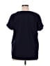 Athleta Blue Short Sleeve Blouse Size 1X - photo 2