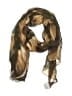 Carlisle 100% Silk Brown Silk Scarf One size - photo 1