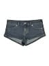 Edikted Blue Denim Shorts Size S - photo 1