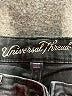 Universal Thread Solid Black Denim Shorts Size 8 - photo 3